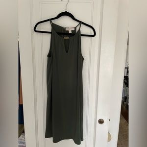 Michael Kors size small olive green dress